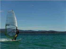 Learn to windsurf day