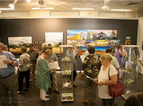 Cessnock regional Gallery exhibition opening Jan 2013
