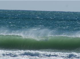 Rocket rides offshore  Gero firing