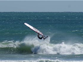 Rocket rides offshore  Gero firing