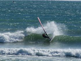 Rocket rides offshore  Gero firing