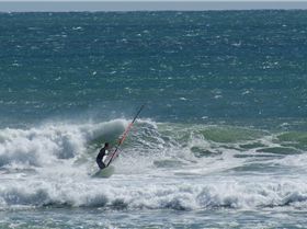 Rocket rides offshore  Gero firing