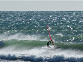 Rocket rides offshore  Gero firing