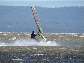 Canton Beach windsurfing 18 March 2013