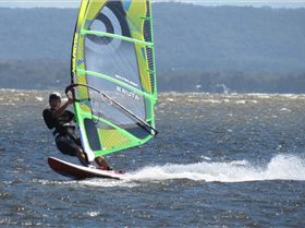 Canton Beach windsurfing 18 March 2013