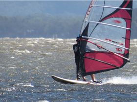 Canton Beach windsurfing 18 March 2013
