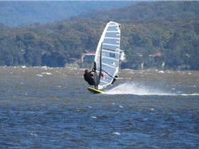 Canton Beach windsurfing 18 March 2013