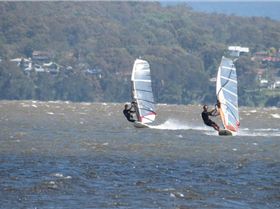 Canton Beach windsurfing 18 March 2013