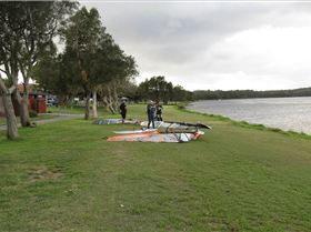 Canton Beach windsurfing 18 March 2013