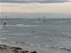 Northerly wind at Rye