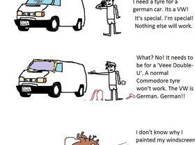 driving a a mercedes