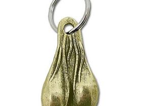 brass balls keychain 540