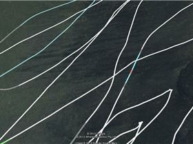 closeup of Budgewoi sail