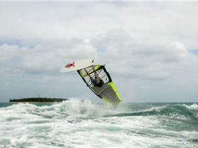 no waves on the reef