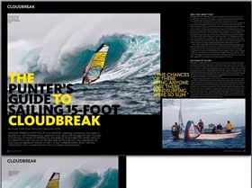 Article in August issue windsurf mag