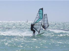 1 Impalers duck gybe almost comes unstuck