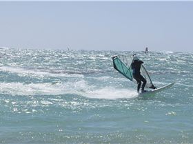 3 Impalers duck gybe almost comes unstuck