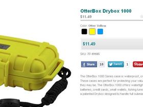 Waterproof box ofr GPS?