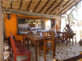 cafe on the beach  surf and NXS board in action