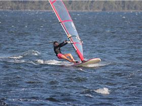 windsurf kids Elli age 8, 26kg