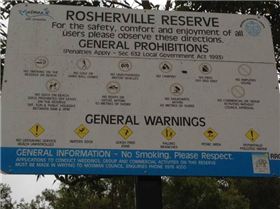 Mosman Council Rosherville Reserve