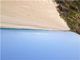 First time wave sail at Waratah Bay