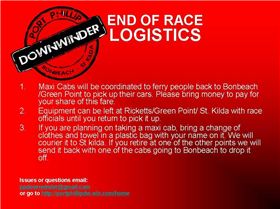 End of Race Logistics