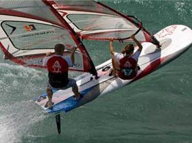 tandem windsurf