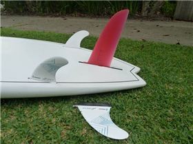 Slalom fin on Allwave