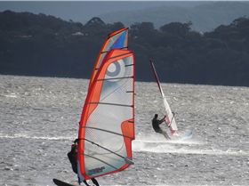Flatwater action at Canton Beach