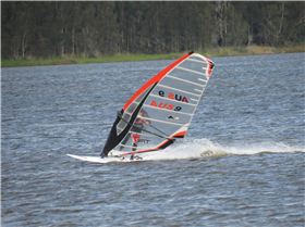 Flatwater action at Canton Beach