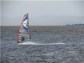 Flatwater action at Canton Beach