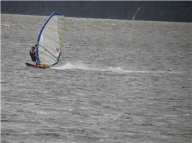 Flatwater action at Canton Beach
