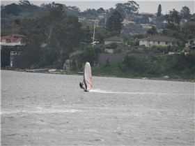 Flatwater action at Canton Beach
