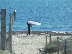 First run on Naish Nitrix at Safety Bay