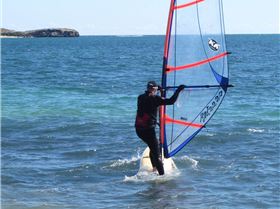 First run on Naish Nitrix at Safety Bay