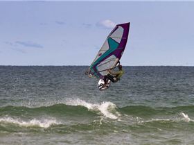caloundra bar in a westerly