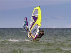 caloundra bar in a westerly