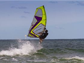 caloundra bar in a westerly