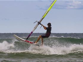 caloundra bar in a westerly
