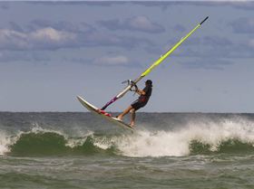 caloundra bar in a westerly