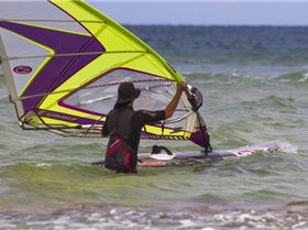 caloundra bar in a westerly