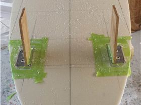 Slot boxes are fitted