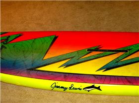 Jimmy Lewis Custom Windsurfing Board