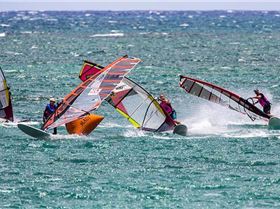 Phil McGain in front