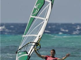 WINDSURFING AT PULAU TABUHAN