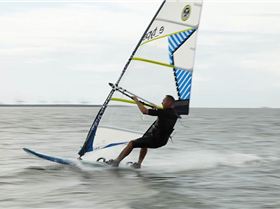 Big sail slalom boys that held on after everyone else went home.