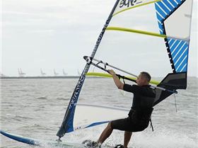 Big sail slalom boys that held on after everyone else went home.