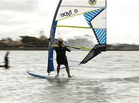 Big sail slalom boys that held on after everyone else went home.