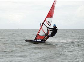 Big sail slalom boys that held on after everyone else went home.